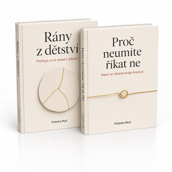 Sada 2 knih — Rány z dětství + Hranice