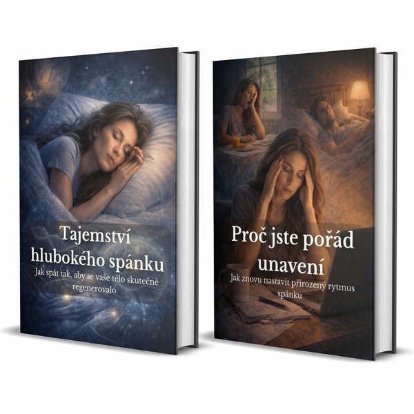 SADA 2 KNIH - TAJEMSTVÍ HLUBOKÉHO SPÁNKU + PROČ JSTE POŘÁD UNAVENÍ